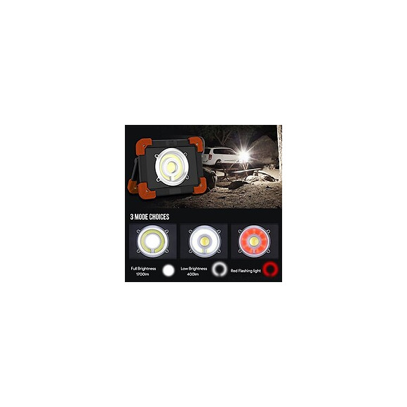 Sauron: Projecteur Led Rechargeable, 20w 1200 Lm