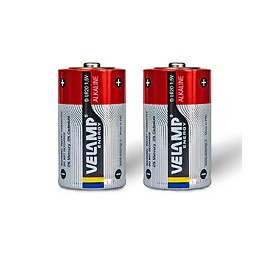 Pile Pour Lampe De Poche Alcaline, Lr20 D, 1,5v. 2 Pièces