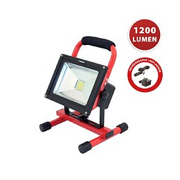 Cyclop: Projecteur Led Cob 1200lm, 20w, Rechargeable