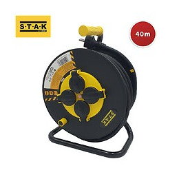 Enrouleur De Chantier, 4 Prises, 3g2.5, 40mètres , Nf, Ip44