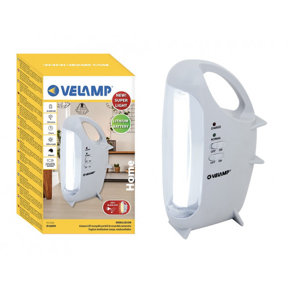 Ovidea: Lampe Portable Rechargeable Led, 320 Lumen, Anti Coupures De Courant