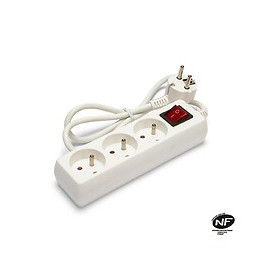 Bloc Multiprise 3x16a Avec Interrupteur, 1m, Ce & Nf