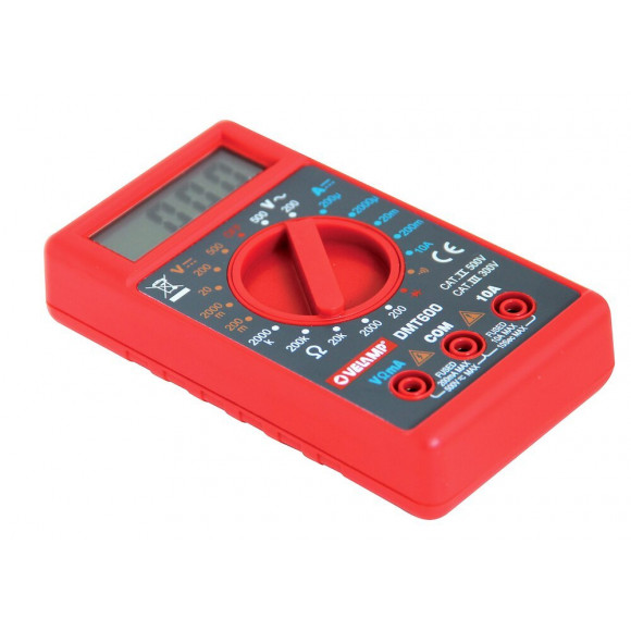 Multimètre Digital 6 En 1, Sondes Fournies