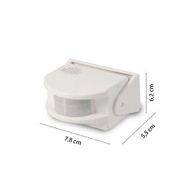 Détecteur De Mouvements 2 Fonctions (alarme Et Carillon)