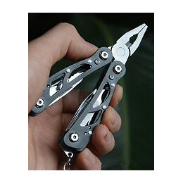 Pince Métallique Multi-outils Et Multi-usages 12 En 1, Pliable.