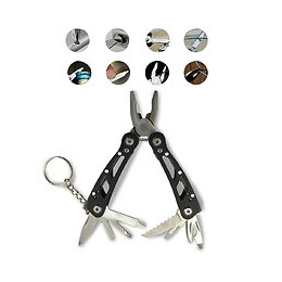 Pince Métallique Multi-outils Et Multi-usages 12 En 1, Pliable.