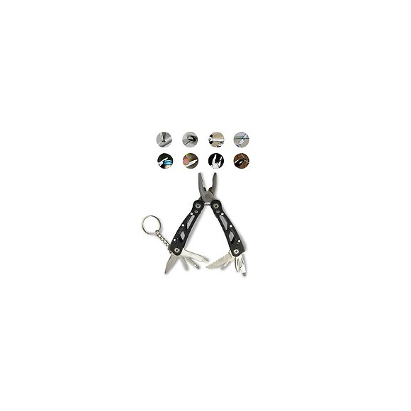 Pince Métallique Multi-outils Et Multi-usages 12 En 1, Pliable.