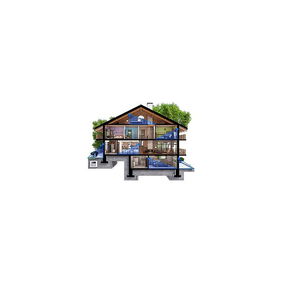 Détecteur De Mouvements Infra-rouges, Ip44. Noir