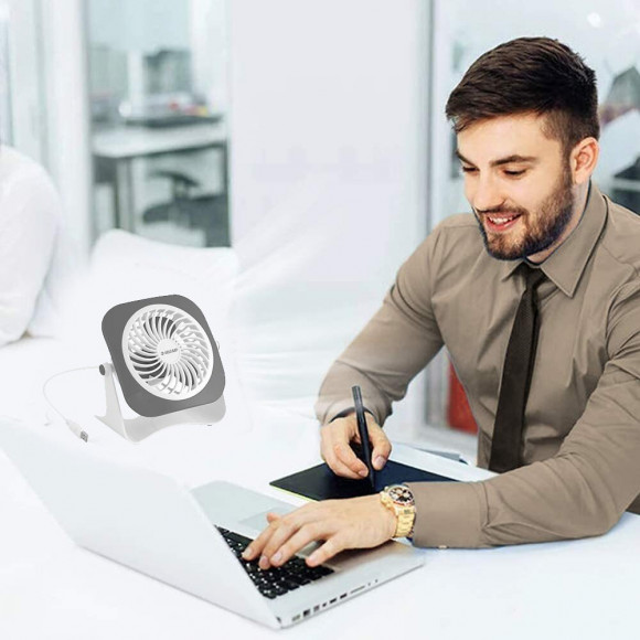 Zeff: Mini Ventilateur De Table Usb