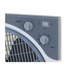Katia3 : Ventilateur Type Box Fan 30 Cm Avec Minuteur