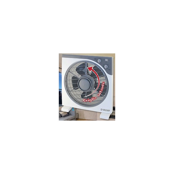 Katia3 : Ventilateur Type Box Fan 30 Cm Avec Minuteur