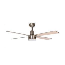 Ventilateur De Plafond Basse Puissance Super Silencieux, Réversible Avec Lumière Et Télécommande