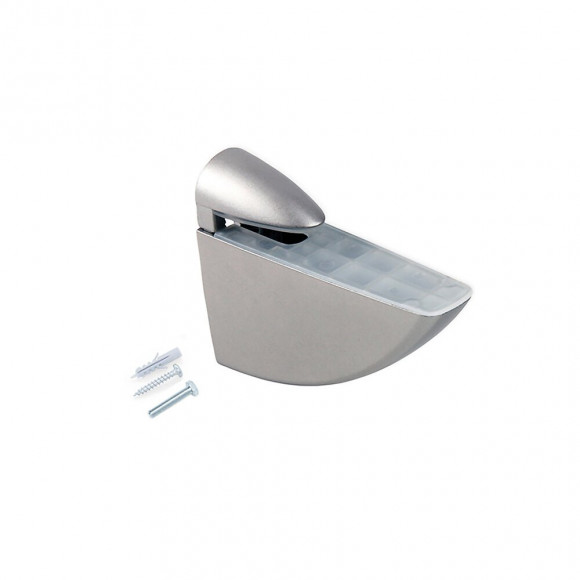 Emuca Support Aguila Pour Étagère En Bois Ou Verre, 2, Peint En Aluminium, Plastique Et Zamak