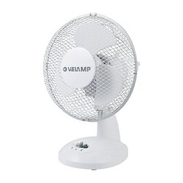 Terral: Ventilateur De Table 23 Cm, En Plastique Blanc