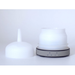 Diffuseur D'arômes Céramique En Forme De Vase Avec Lumière Ambiante Led