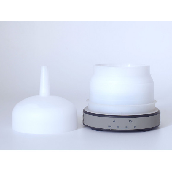 Diffuseur D'arômes Céramique En Forme De Vase Avec Lumière Ambiante Led