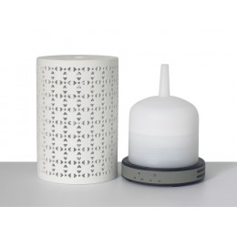 Diffuseur D'huiles Essentielles 200ml Humidificateur D'air Ultrasonique Aromathérapie Avec Lumière Couleurs Led