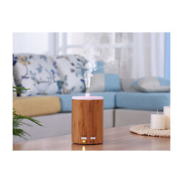 Diffuseur D'huiles Essentielles 150 Ml Humidificateur D'air Ultrasonique Diffuseur D'arôme Brume Fraîche Aromathérapie Avec 