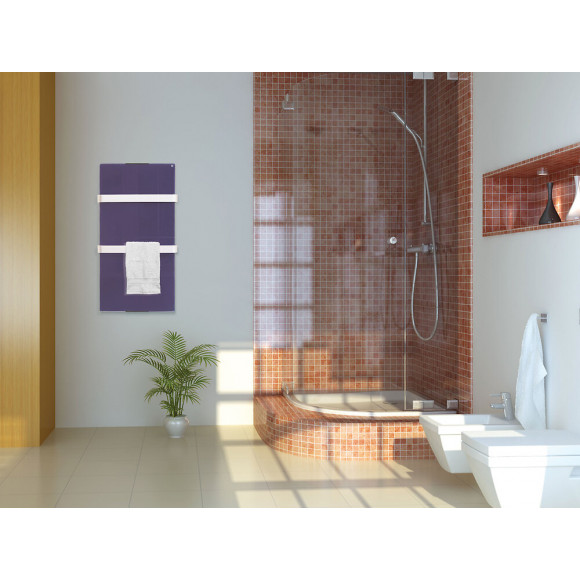 Radiateur Électrique De Salle De Bains Couleur Bleu