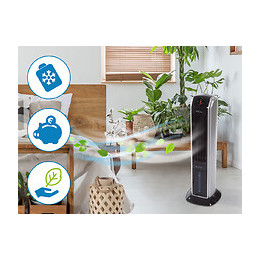 Rafraîchisseur D'air Compact Digital Avec Télécommande