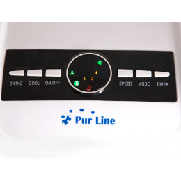 Rafraîchisseur, Ventilateur, Humidificateur, Purificateur D'air Avec Télécommande, 75w, Pour Pièces Jusqu'à 15m2.