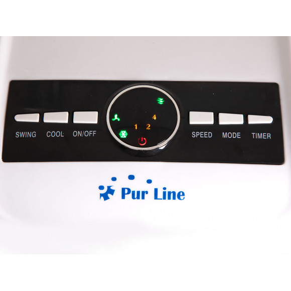 Rafraîchisseur, Ventilateur, Humidificateur, Purificateur D'air Avec Télécommande, 75w, Pour Pièces Jusqu'à 15m2.