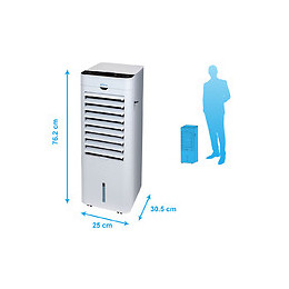 Climatiseur Évaporatif Numérique Avec Chauffage Et Télécommande