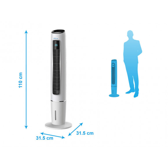 Climatiseur Évaporatif À Tour Numérique Avec Télécommande