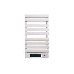 Radiateur Séche-serviettes En Aluminium De 2000 W Avec Chauffage Céramique, Commande Wifi Et Affichage Led
