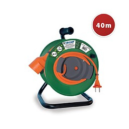 Rallonge Électrique De Jardin 40 Mètres Avec Enrouleur, Câble 2g1.6