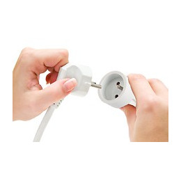 Prolongateur 5 Mètres, 16a H05vv-f3g1.5mm2, Nf,ce