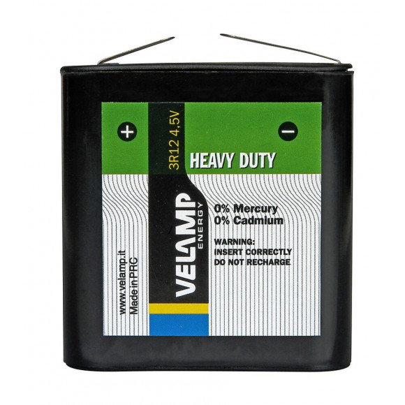 Pile Plate 3r12 4,5v Saline