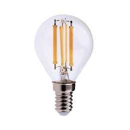 Ampoule À Filament Led, Mini-sphérique P45, 4w / 470lm, Culot E14, 2700k