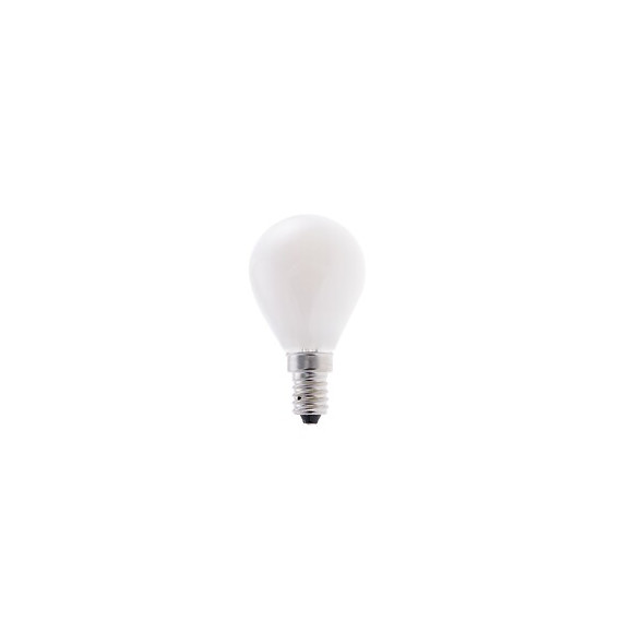 Ampoule À Filament Led Opal, Mini-sphérique P45, 4w / 470lm, Culot E14, 4000k