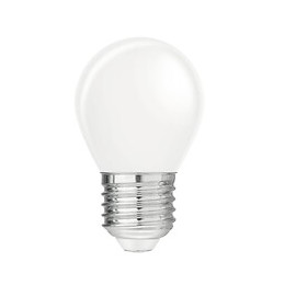 Ampoule À Filament Led Opal, Mini-sphérique P45, 4w / 470lm, Culot E27, 6500k