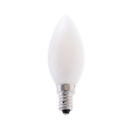 Ampoule À Filament Led Opal, Olive C35, 6w / 806lm, Culot E14, 4000k