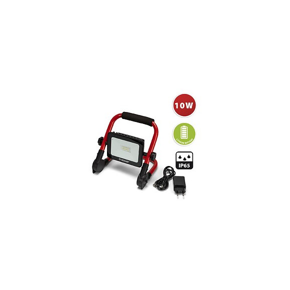 The Expandable: Projecteur Led 650 Lm,10w Rechargeable. Support Pliable.