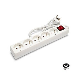 Bloc Multiprise 5x16a Avec Interrupteur, 1m, Ce & Nf