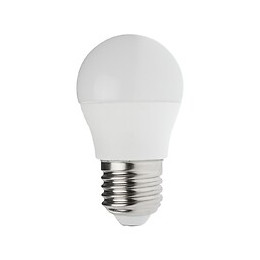 Ampoule Led Smd, Mini-sphérique P45, 6w / 470lm, Culot E27, 3000k