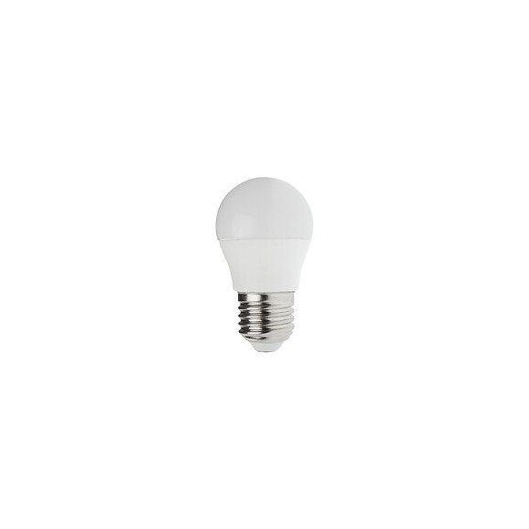 Ampoule Led Smd, Mini-sphérique P45, 6w / 470lm, Culot E27, 3000k