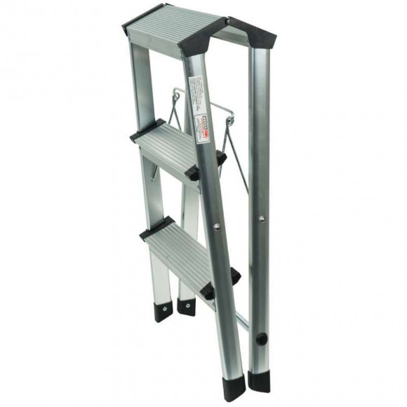Marchepied Pliable En Aluminium 3 Marches Werkapro  Hauteur 60,5cm