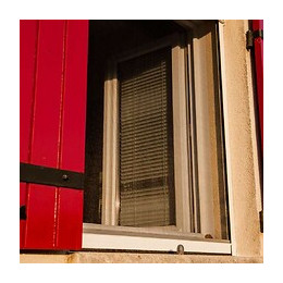 Moustiquaire Enrouleur Pour Fenêtre Blanc  130 X 160cm