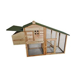 Poulailler Surélevé En Bois 3 À 4 Poules  172x64x110cm  Werkapro