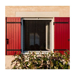 Moustiquaire Enroulable Aluminium  100x160cm  Werkapro Blanche