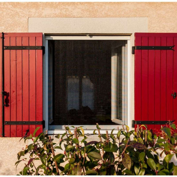 Moustiquaire Enroulable Aluminium  100x160cm  Werkapro Blanche