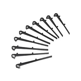 Grillage Protège-gouttière  6m X 15cm  Werkapro