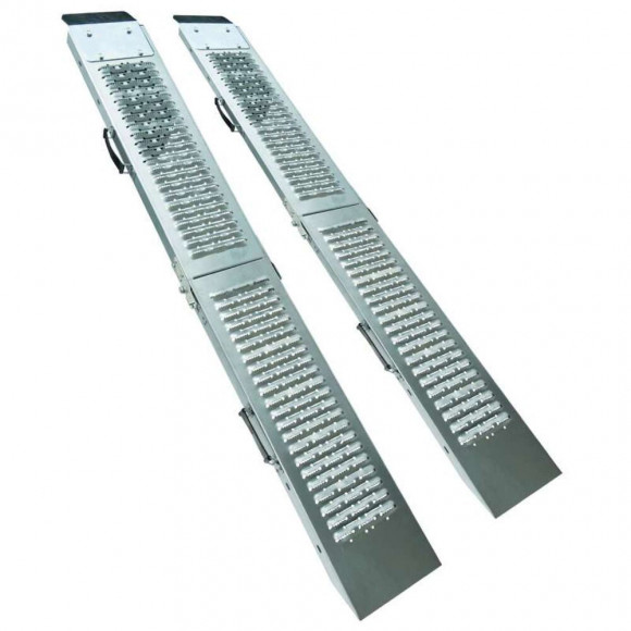 Lot De 2 Rampes De Chargement Pliables 160cm