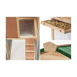 Ginette - Poulailler En Bois De Sapin