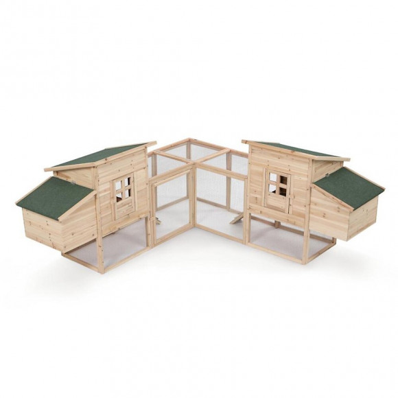 Georgette - Poulailler Avec 2 Pondoirs