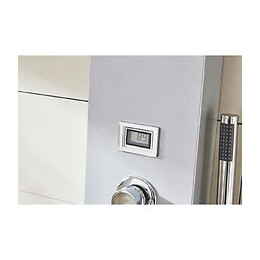 Hya : Colonne De Douche Balnéo, Micro-jets Massant Et Éclairage Par Led